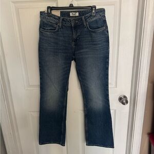 Wrangler Dark Blue Boot Cut Jeans
